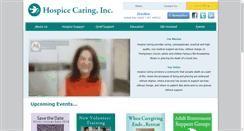 Desktop Screenshot of hospicecaring.org